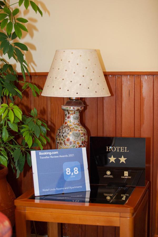 Hotel Loula Rooms And Apartments Kamena Vourla Ngoại thất bức ảnh